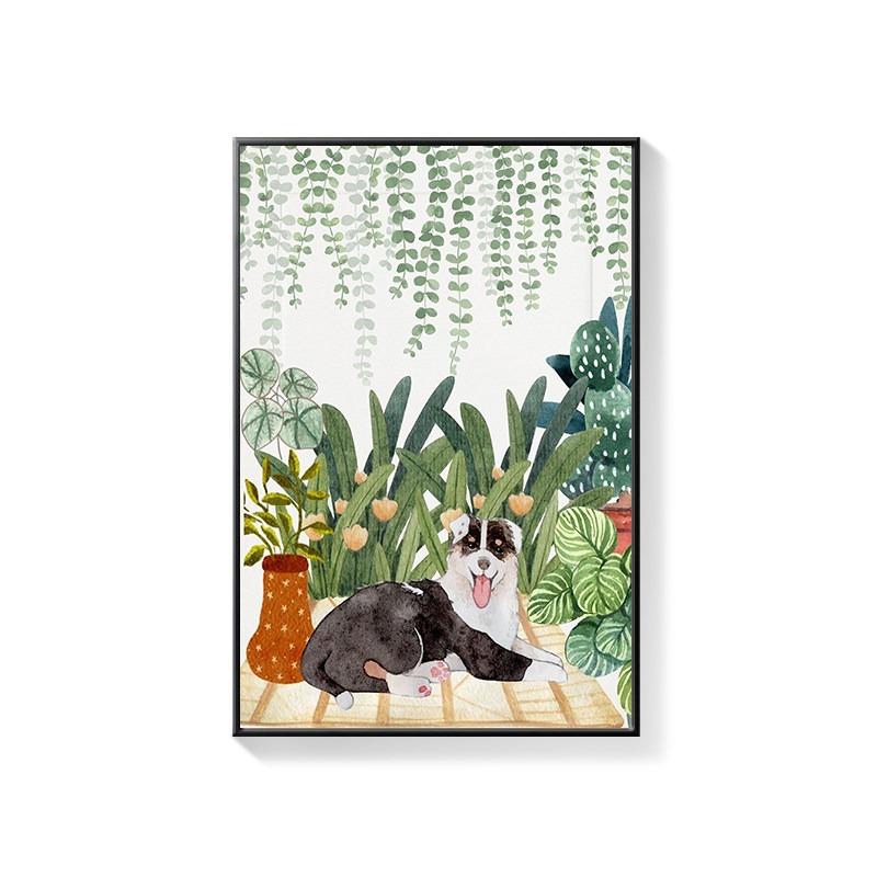 Bathroom Decorative Painting Cat American Retro Toilet Bathroom Canvas Painting Wall Art Poster for Modern Bathroom Home Decor