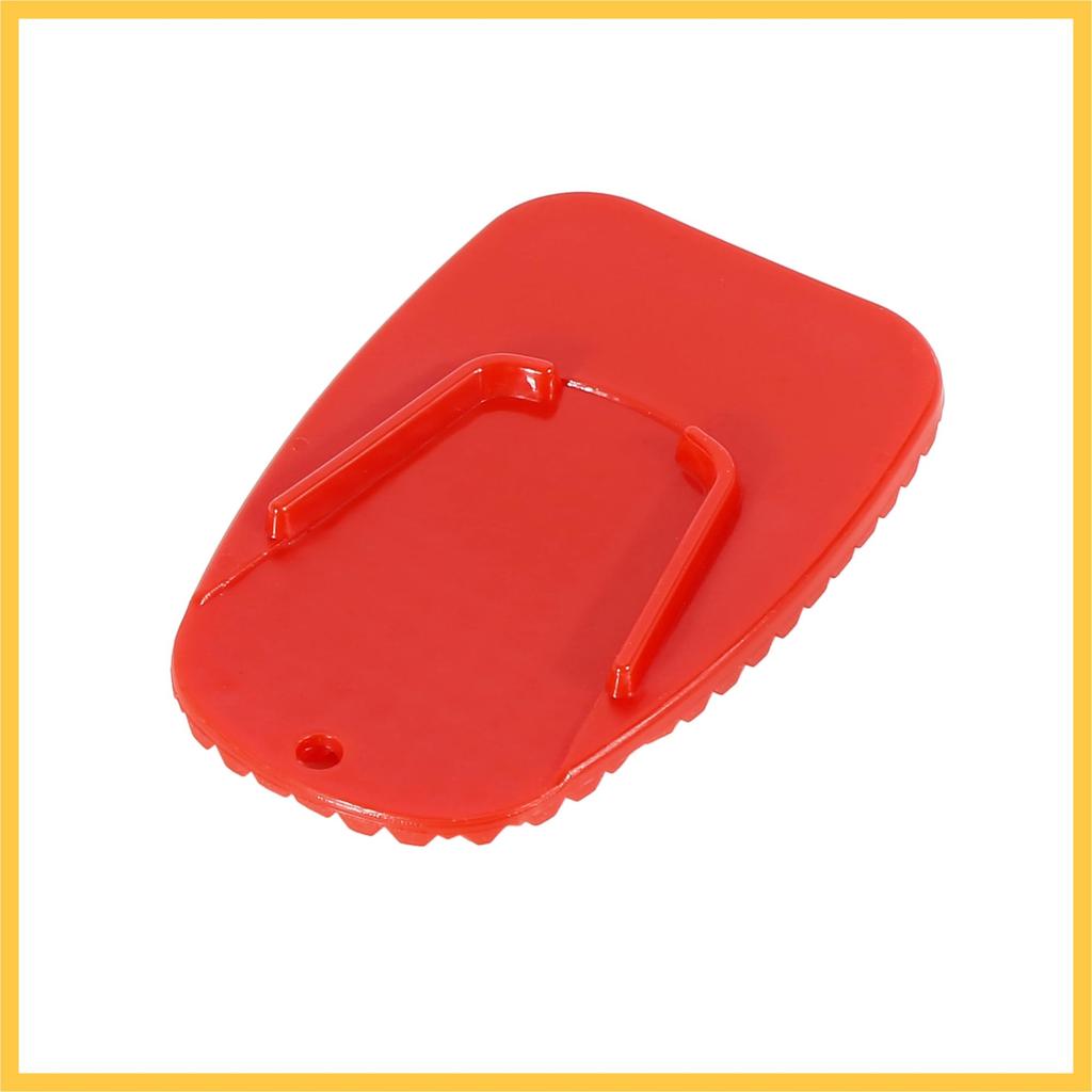 BULLSPANN Motorcycle Kickstand Pad Support Plate Pad Side Stand Extension