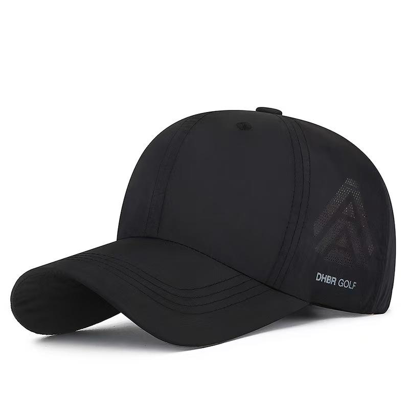

DIANA GOLF Quick Dry Golf Baseball Cap Lightweight UV Sun Protection Breathable Adjustable Sports Outdoor Casual Peaked Hat Men Adjustable чорний
