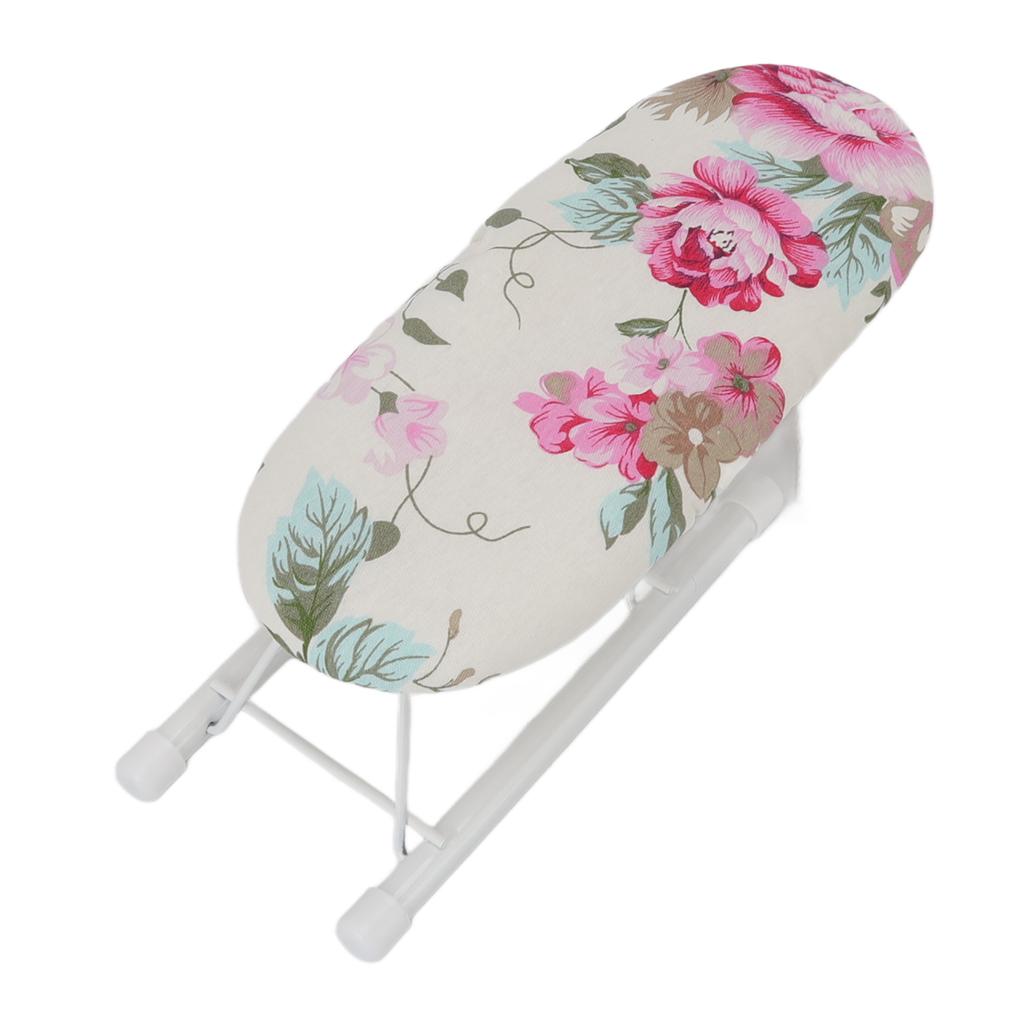Tabletop Ironing Board Heat Resistant Foldable Portable Mini Ironing Board Clothes Ironing Accessories for Home Travel