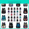 Backpack Students Spaceman Schoolbag Travel Bag Bookbag Shoulderbag