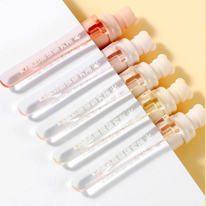 5Pcs Erasable Gel Pen Retractable Gel Pen 0.5mm Smooth To Write Quick Drying for Adult Student Writing Journaling