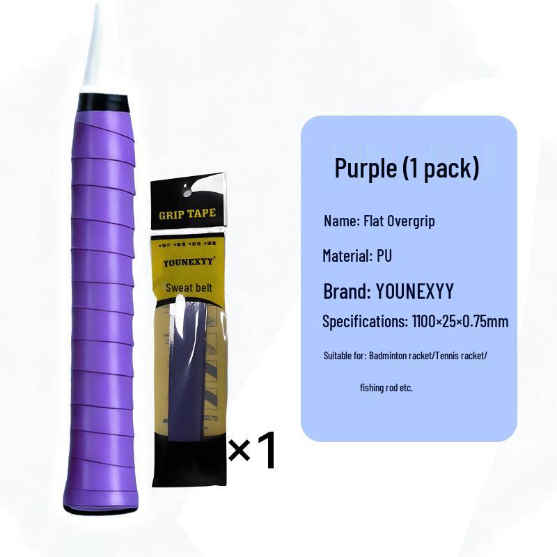 Pro Badminton & Tennis Overgrip: Verschleißfest, Rutschfest, Stoßdämpfendes Klebe-Griffband