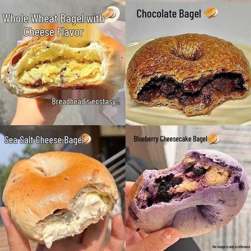 Whole Wheat Bagel Sandwiches