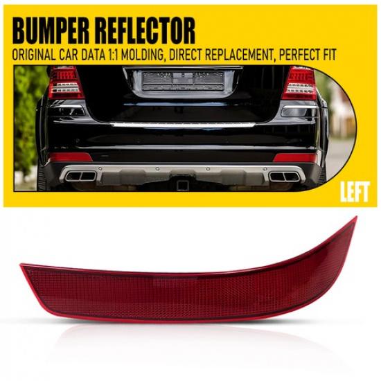 

For 2010-2012 Mercedes-Benz GL-Class X164 Rear Bumper Reflector Light Case LH EV