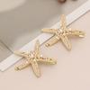 Ocean Series Women's Hair Accessory, Including Starfish Hairpin and Faux Pearl Starfish Hair Clip Boho