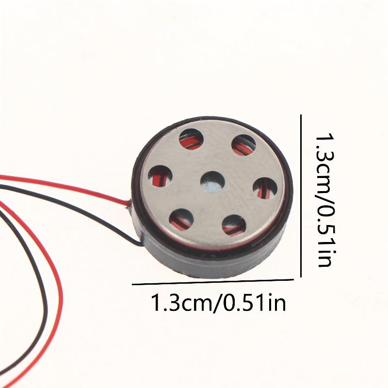 2Pcs 13Mm Bone Conduction Speakers 8Ohm Bluetooth Earphone Music Lollipop Horn Mini Ultra-Thin Vibration Resonance Speaker