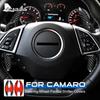 Real Carbon Fiber Steering Wheel Paddle Shifter Cover for Chevrolet Camaro 2016-2023