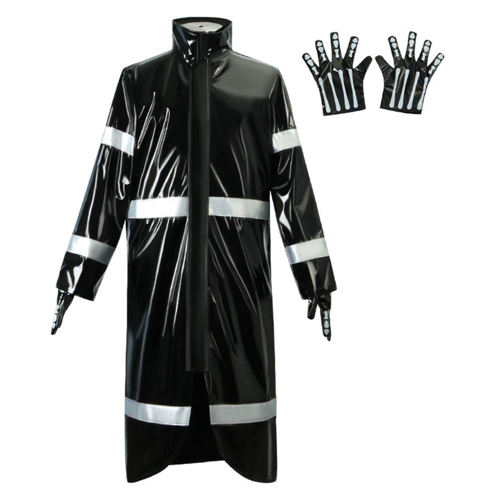Coraline Wybie Cosplay Roupa Trench Coat Para Festa de Halloween