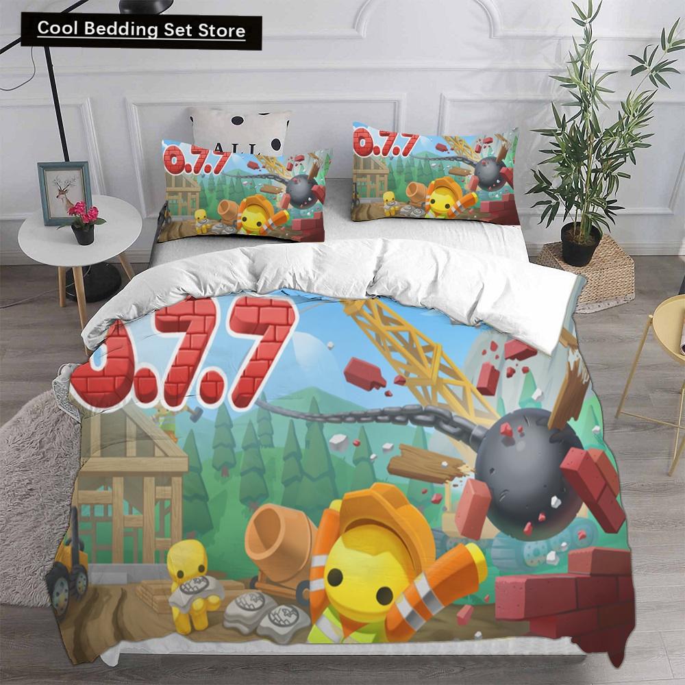 3D Print  Wobbly Life Single Twin Full Queen King Size Quilt Anime Bed Cover Pillow Case 2-3 Pieces Duvet Cover Bedding Sets