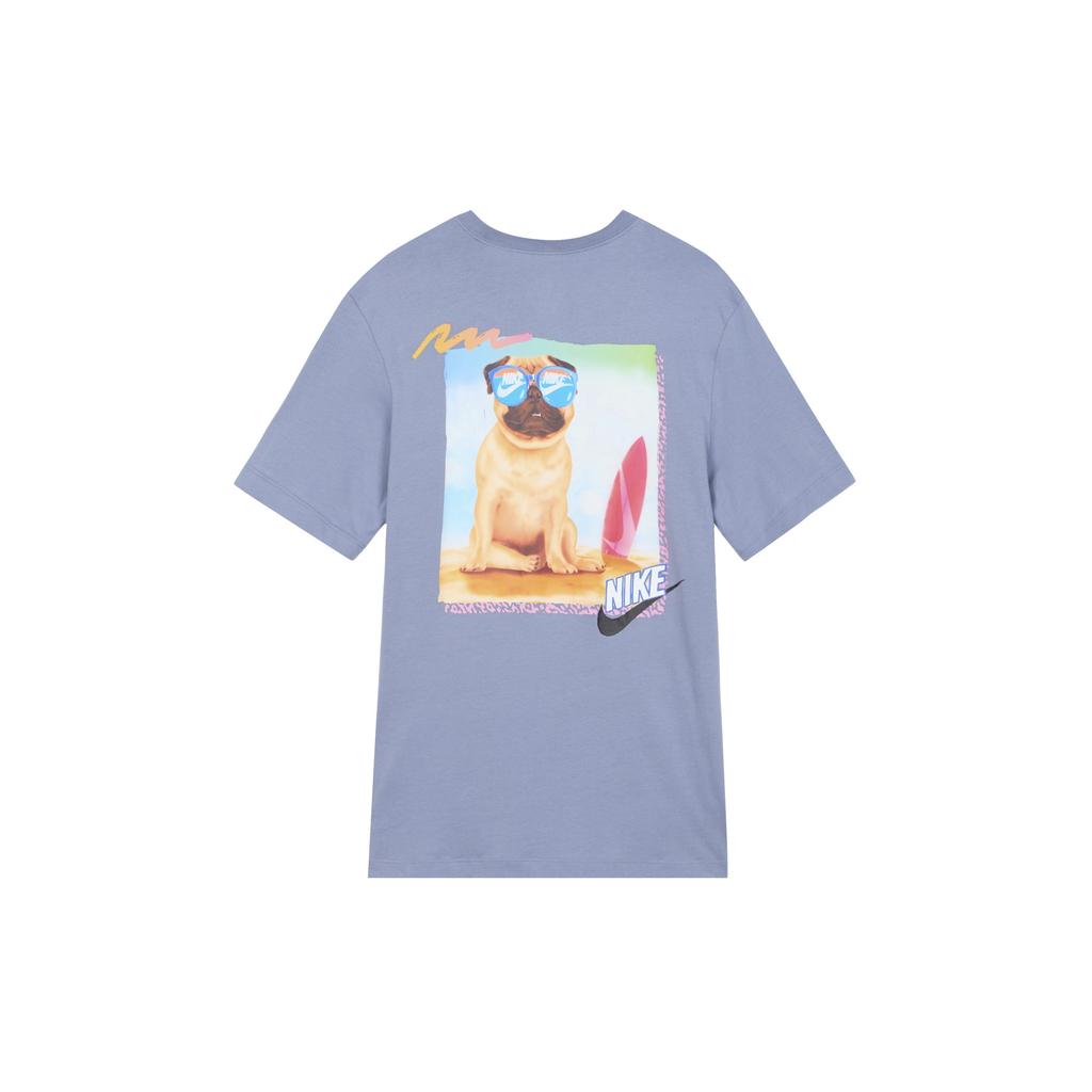 Nike Pug Logo T-Shirt 'Blue' Men's FD6637-493