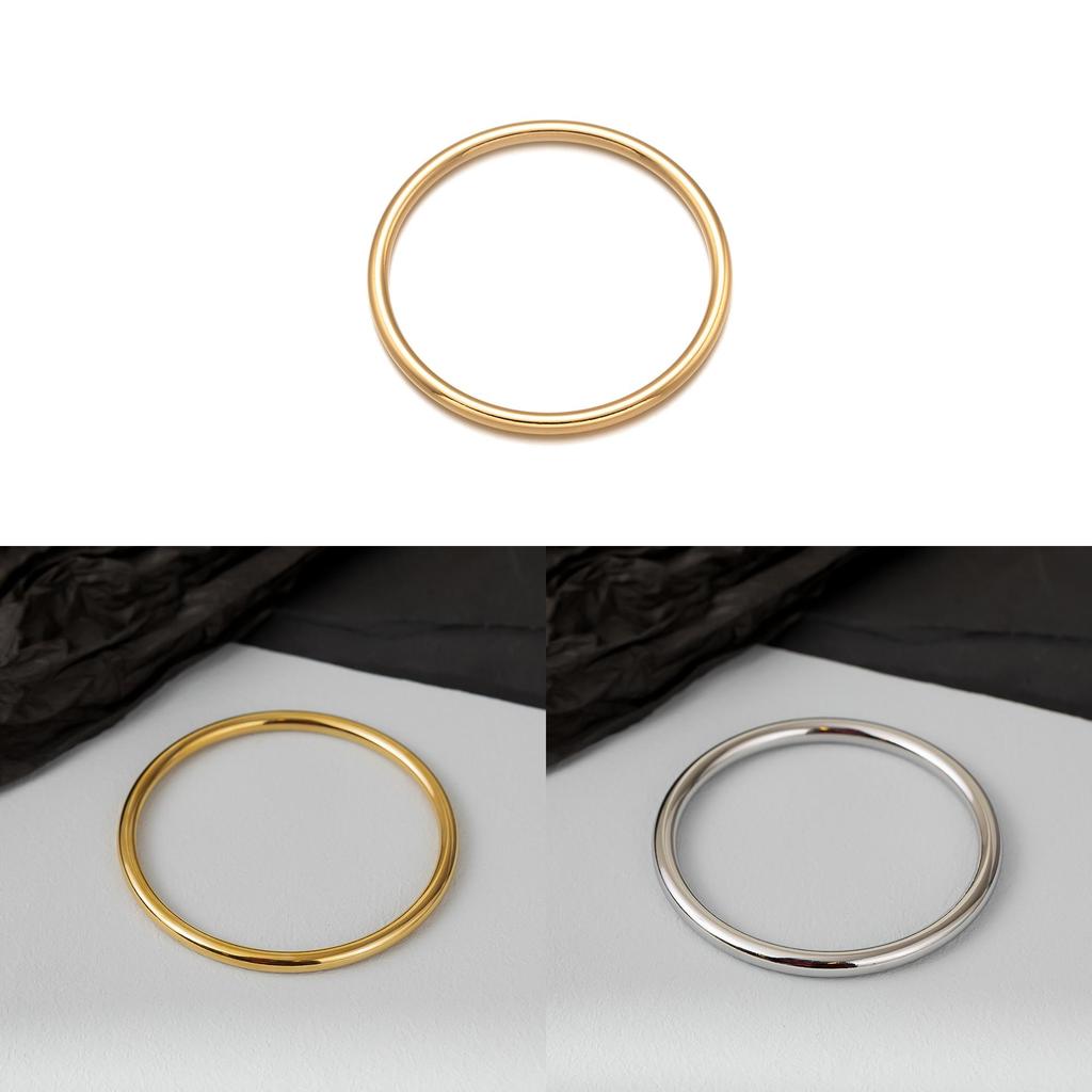 Bracciale in Acciaio di Titanio Stile Cinese Tradizionale con Finitura Lucidato per Regalo Donna