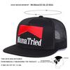 Unisex MAMA TRIED Letter Embroidery Hip-hop Net Hats Spring Summer Outdoor Adjustable Casual Baseball Caps Sunscreen Hat