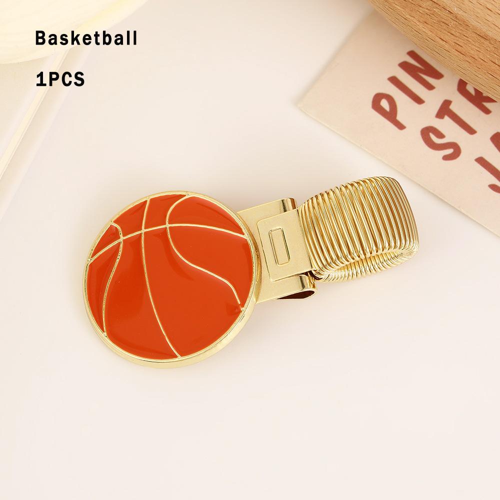 Single-pen Clip: Sports-themed Metal Pen Clip In Soccer And Basketball Styles, As Well As Football And Baseball Styles