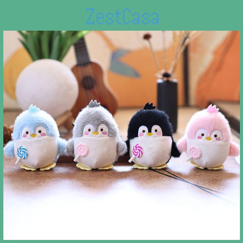 Small Plush Penguin Pendant With Soft Filling For Gift And Collection Purposes