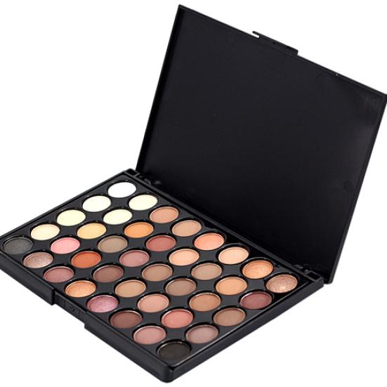 

Длительные тени для век 40 цветов Палитра теней для макияжа Набор косметических инструментов