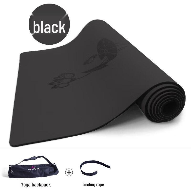 Longchan Lotus Series Natural Rubber Anti-slip Yoga Mat