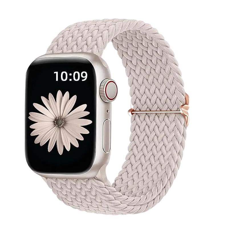 Nylon Woven Apple Watch Band for Apple Watch S9/8/7/SE/6/5/4/3
