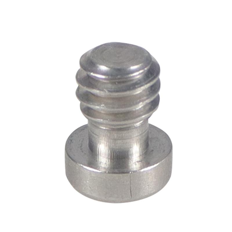 5 Stück 1/4" Edelstahlschraube 1/4-20 Gewindebolzen Anti-Lockerungs Kamera Befestigungsschraube Kamera Schnellwechselplatte Feststellschraube