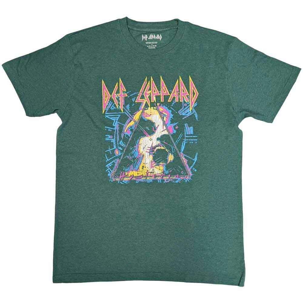 Def Leppard Unisex T-Shirt: Hysteria Album Art (Medium) 3XL