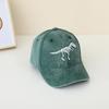 Cappelli Sportivi Scuola Neonato Maschio Baseball Estivi Ricamati Dinosauro Bambini Esterno Bambini Cappellini per 2-8 Anni Regolabili