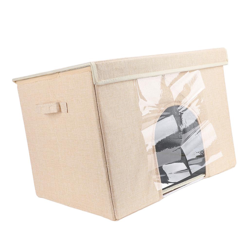 Foldable Pet House with Ice Packs Comfortable Portable Indoor Pet Cave All Season Universal for