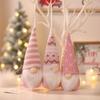 Christmas Decorations Creative Colorful Knitted Santa Faceless Old Man Pendant Goblin Pendant Dwarf Pendant
