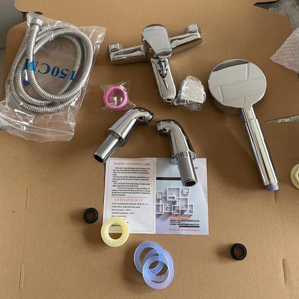 Bathtub Faucets Toilet and Cold Basin Faucet Triple Shower Set  Shower Faucet Bathroom Faucets Wall Mounted Deck Mounted