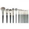 14-Piece Green Cloud Soft Makeup Brush Set