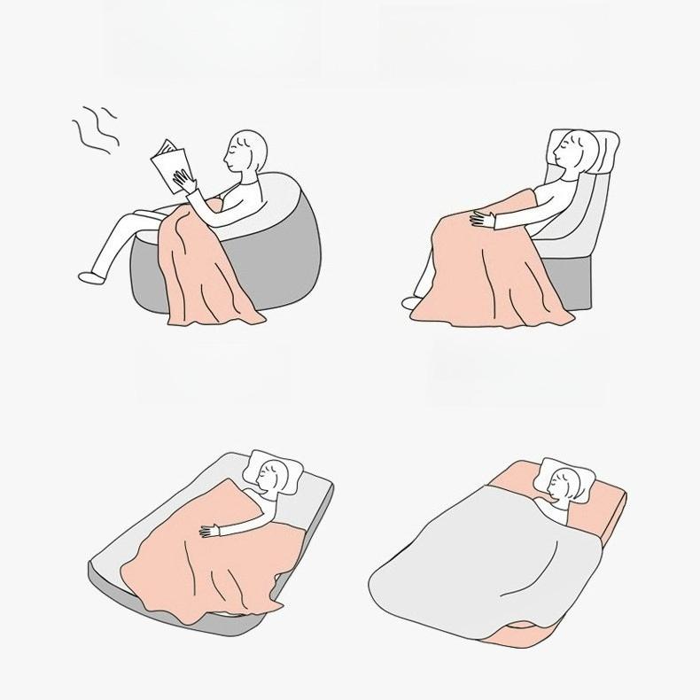 Class A Three-layer Gauze Throw Blanket Winter Naptime Cotton Towel Quilt Sun Cover Quilt Soft Adult Sofa Blanket For Home Office Use
