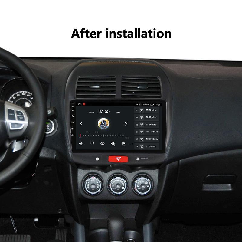 Fit for Mitsubishi ASX 2013-2018 Car Android Frame Fascia 10INCH Navigation Frame