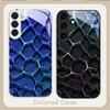 Abstract geometric art For Samsung S26 S22 S8 9 10 S20 Ultra S21 Pro S22 Plus S23 FE S24 Ultra S25 Edge S24+ Glass Phone Case