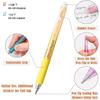 36pcs Colored Erasable Gel Pens, Fine Point 0.7mm, Retractable Assorted Colors Pen with Eraser, Writing Erasable Pens for Drawing Crossword Puzzles