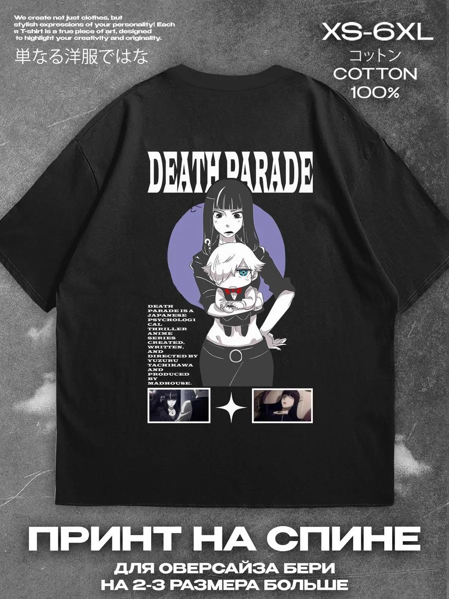 

black T‑shirt Parade of Death print on the back Mens Tshirt Womens Tshirts with Letters Print Short Sleeves T-Shirt Casual Street Tee Shirt Top XXXL