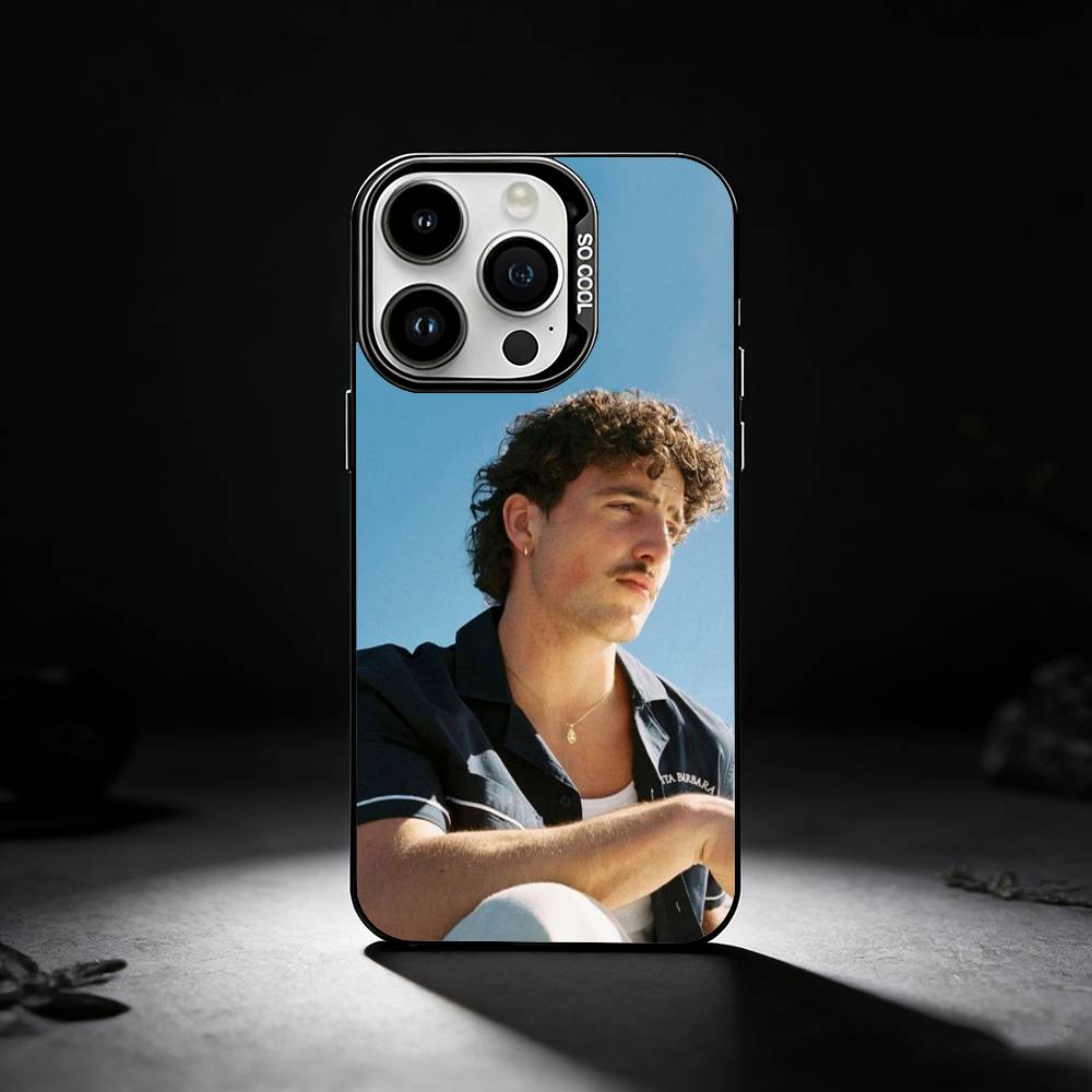 B-Benson Boone Singer Phone Case For iPhone 17,16,15,14,13,12,11 Plus,Pro Max,XS,Colored silver phone case