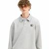 Fingercroxxit Unisex Schweres Polo-Sweatshirt