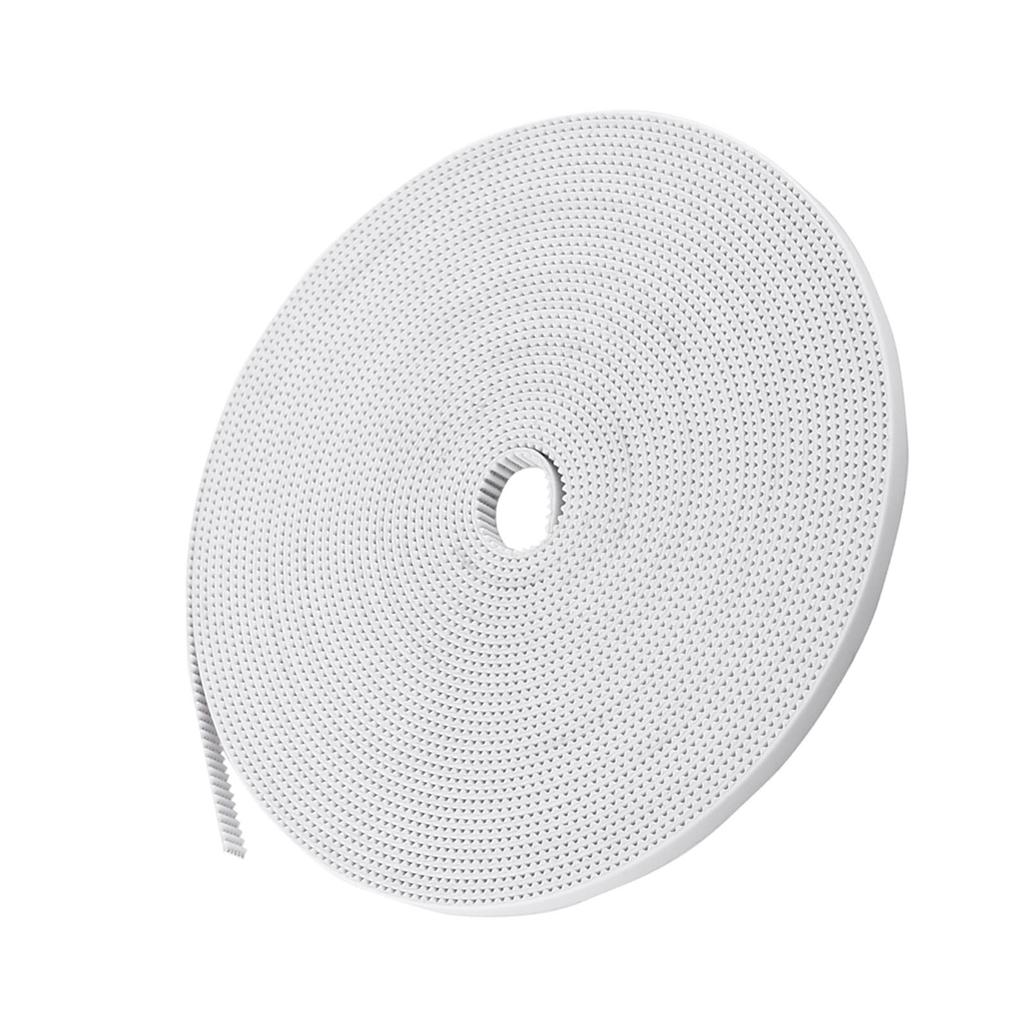 10M White Open Timing Belt Width 6mm PU with Steel Core 3D Printer Accessory