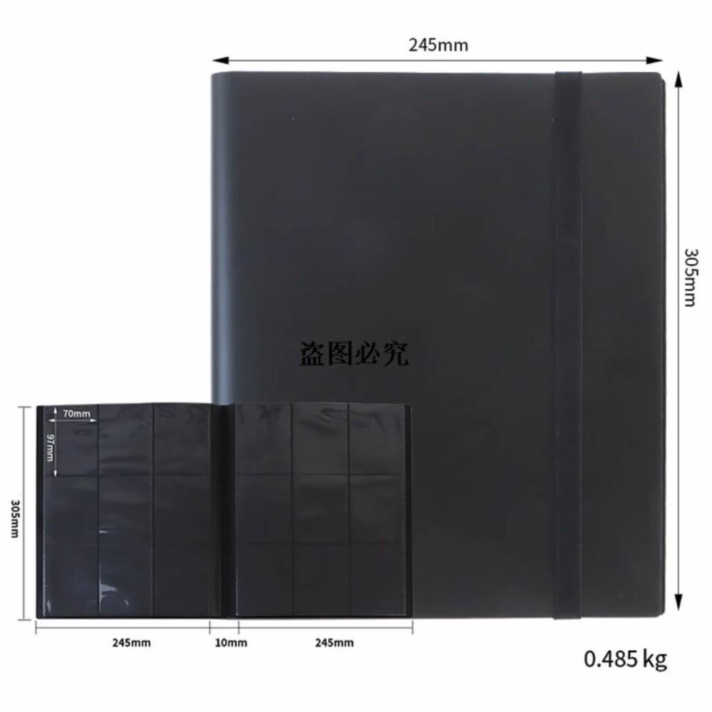 4/9Pocket Trading Card Holds 160/360 Cards  Durable PP Cover  Ideal For Basketball Baseball Sports Card Book Sleeve Binder