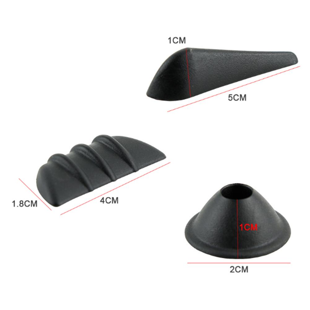 General Car Modified Deflector Automotive Spoiler Car Anti-collision Anti-noise Strip Wind Noise Reduction Decorative Strips