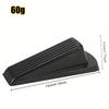 Door Stoppers for Bottom of Door On Floor, Premium Rubber Door Stopper Wedge, Floor Stable Stackable Door Stops for Carpet Heavy Duty Door, Door Gaps