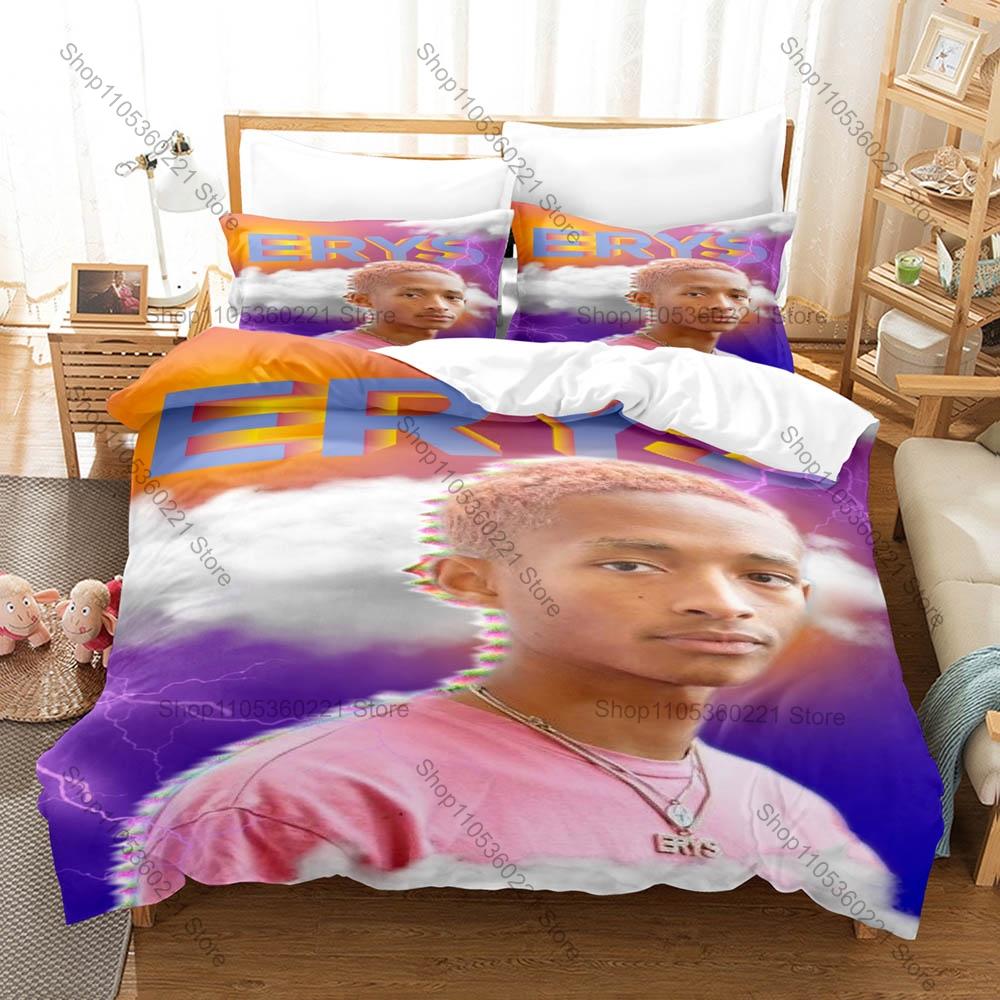Jaden Smith SYRE Album 3PCS Bedding Duvet Cover + 2 Pillowcases Lost Boy Icon Fan Quilt Set Twin Full Queen King Hip Hop