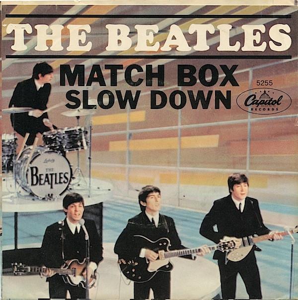 

7inch Record BEATLES Matchbox Slow Down 5255 Capitol Records 1964 US Rock Used