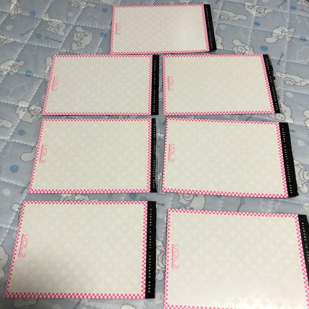 [USED] BIGBANG Photo Card