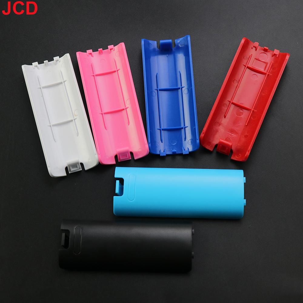 JCD 1pcs Wireless Game Controller Battery Case Back Cover For Wii Remote Gamepad Grip Battery Case Cover