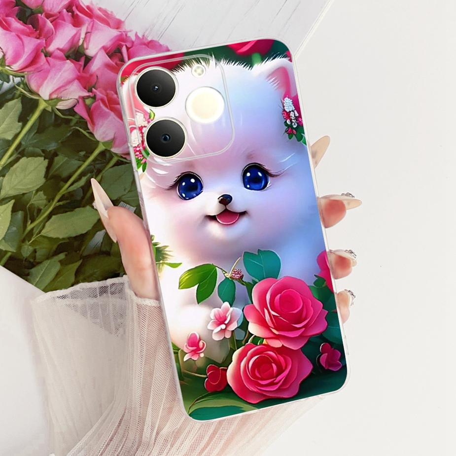 For Realme Note 70 Note70 T Case RMX5313 Cute Cat Painted Cover Soft Slim Phone Case For Realme Note 70T Narzo 80 LIte 4G Fundas