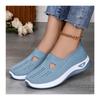 Women's Casual Shoes with One Foot, Plus Size Women's Shoes, Single Shoes, Fly Woven Breathable Cloth Shoes