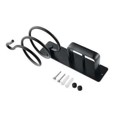 RecevableGht Hairdryer Stand Waves Drive Space Aluminum Wall Mount Bathroom Bathroom Accessories Home Organizer | Bathroom Shelves