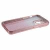For iPhone 13 Pro Max 6.7 inch TPU Case Rhinestones Decorated Gradient Back Phone Cover