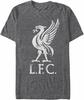 Abbigliamento Ufficiale Liverpool Soccer Club Logo Uccello 100% Cotone T-shirt Uomo Donna Magliette Top.