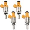 4Pcs Fuel Injector Nozzle Flow Matched Fuel Injector 0K30E13250 For KIA Rio 1.6L 1.5L 2001-2005 0K30E-13250 Car Spare Parts